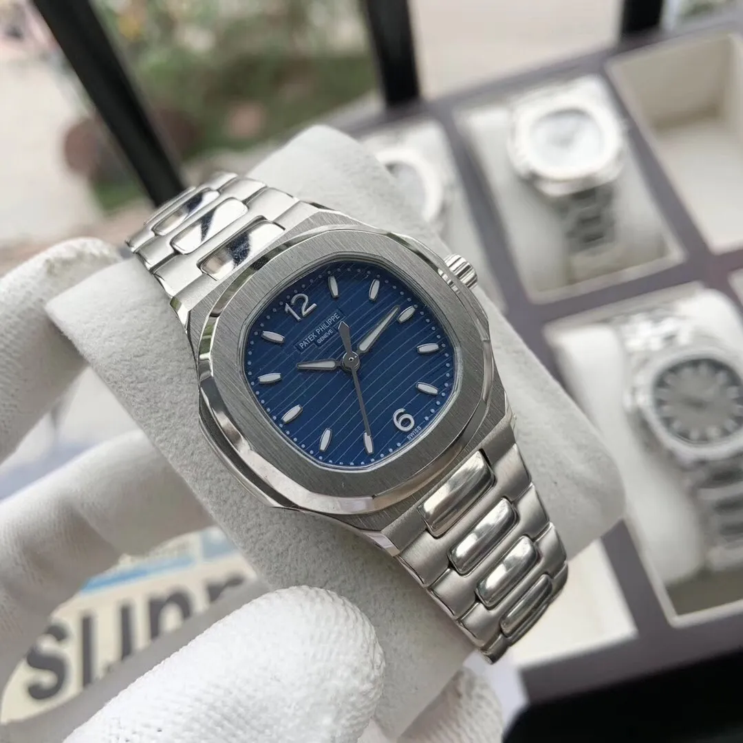 【Foreign trade import】💰1640! Women's Nautilus Patek Philippe - Nautilus Series 🌹🌹🌹 Trendy and generous collection, all-round creation of women's exclusive watches 316L stainless steel case, automatic winding movement, size 30mm × thickness 10mm🔥Top quality products continue to be produced🔥